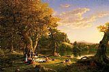 The Picnic by Thomas Cole